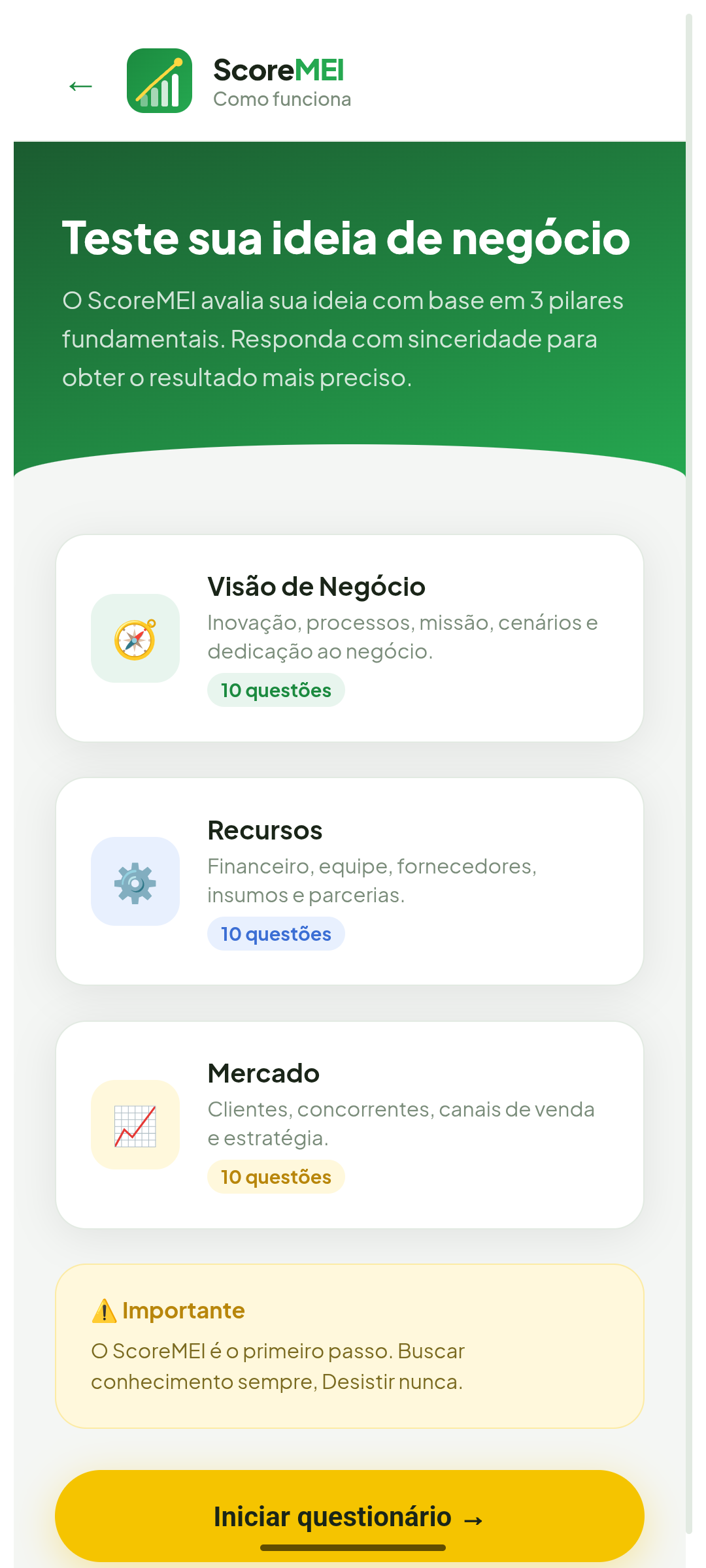 Tela 1 Introdução